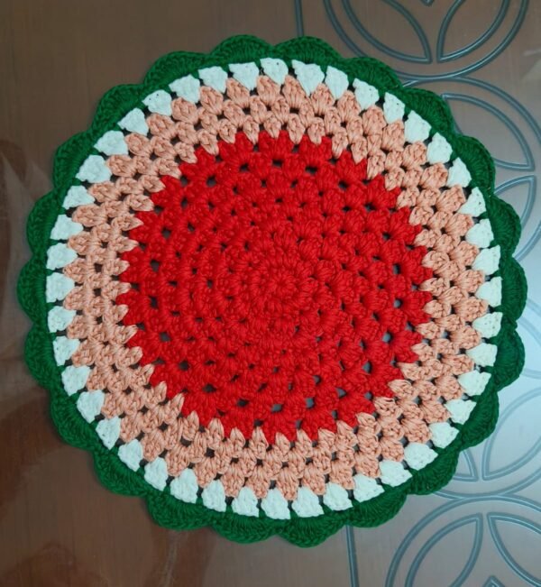 Water Melon Themed Place Mat (Red)